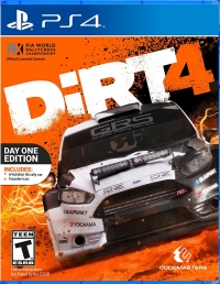 Dirt 4 - Day One Edition Box Art