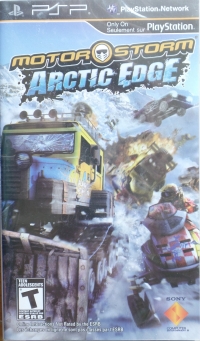 MotorStorm: Arctic Edge [CA] Box Art