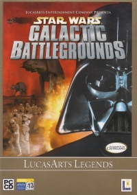 Star Wars: Galactic Battlegrounds - LucasArts Legends Box Art