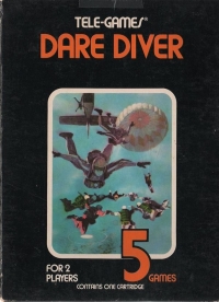 Dare Diver (Text Label) Box Art