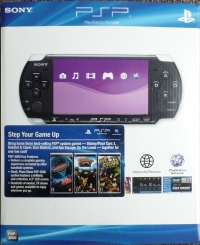 Sony PlayStation Portable PSP-3001XPB - Step Your Game Up Entertainment Pack [NA] Box Art