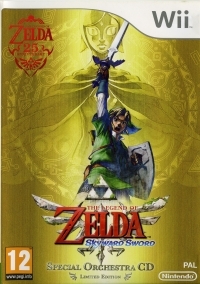 Legend of Zelda, The: Skyward Sword - Special Orchestra CD Limited Edition [FI] Box Art