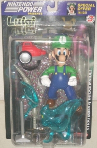 Nintendo Power Presents Series 3: Luigi (Luigi's Mansion) Box Art