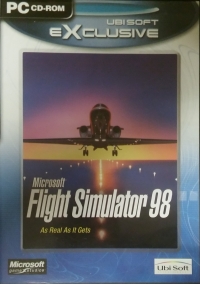 Microsoft Flight Simulator 98 - Ubisoft Exclusive Box Art