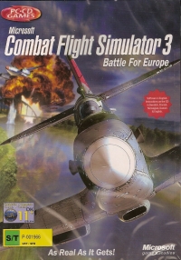 Microsoft Combat Flight Simulator 3: Battle for Europe Box Art
