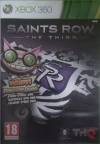 Saints Row: The Third (Includes Professor Genki's) Box Art