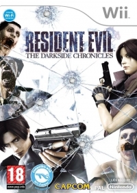 Resident Evil: The Darkside Chronicles (RVL-SBDP-UXP / IS85023-X1EXP) Box Art