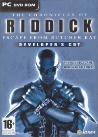 Chronicles of Riddick, The: Escape From Butcher Bay Developer's Cut Box Art