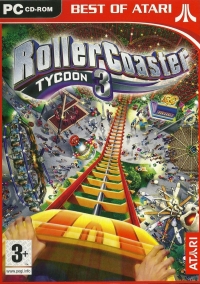 RollerCoaster Tycoon 3 - Best of Atari Box Art