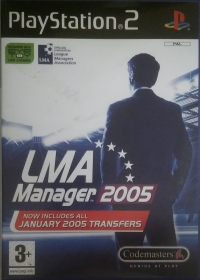 LMA Manager 2005: Now Includes All January 2005 Transfers Box Art