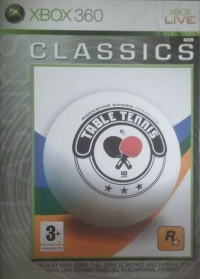 Rockstar Games Presents Table Tennis - Classics Box Art