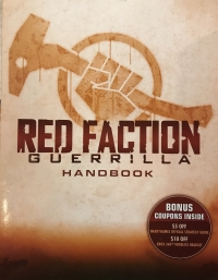 Red Faction Guerrilla Handbook Box Art