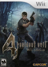 Resident Evil 4: Wii Edition (RVL-R4BE-USA disc) Box Art