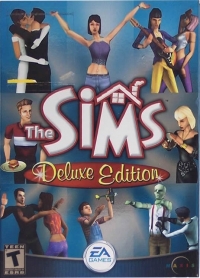 Sims, The - Deluxe Edition (foil box) Box Art