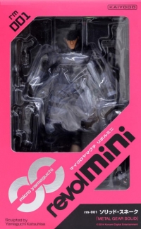 Micro Yamaguchi/revolMiNi - rm001 Solid Snake (Metal Gear Solid) Box Art