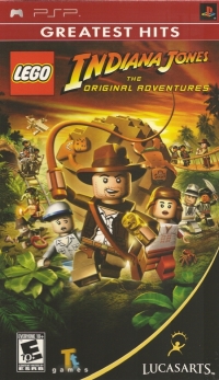 LEGO Indiana Jones: The Original Adventures - Greatest Hits Box Art