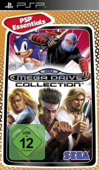 Sega Mega Drive Collection - PSP Essentials [DE] Box Art