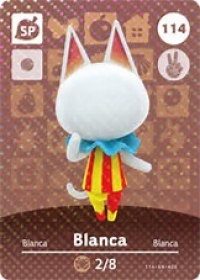 Animal Crossing - #114 Blanca [NA] Box Art