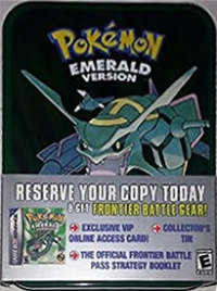 Pokémon: Emerald Version (Reserve Your Copy Today) Box Art