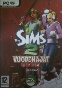 Sims 2, The: Vuodenajat Box Art