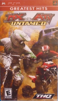 MX vs. ATV: Untamed - Greatest Hits Box Art