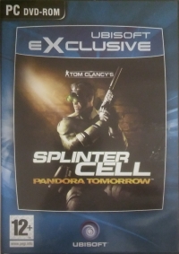 Tom Clancy's Splinter Cell: Pandora Tomorrow - Ubisoft Exclusive Box Art