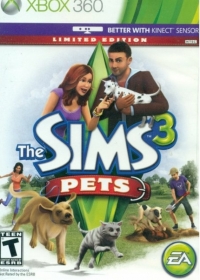 Sims 3, The: Pets - Limited Edition Box Art