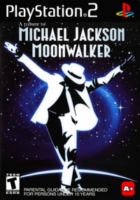 Tribute to Michael Jackson's Moonwalker, A Box Art