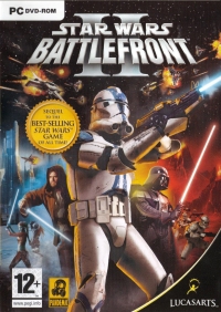 Star Wars: Battlefront II (2005) Box Art