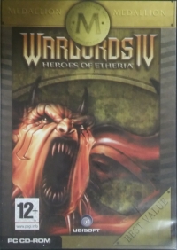 Warlords IV: Heroes of Etheria - Medallion Box Art