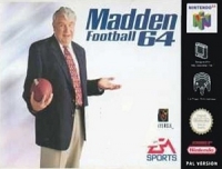 Madden Football 64 Box Art