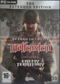 Return to Castle Wolfenstein - The Extended Edition Box Art