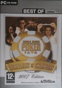 World Series of Poker: Tournament of Champions: 2007 Edition - Best of Activision Box Art