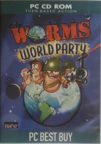 Worms World Party - PC Best Buy Box Art