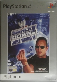 WWE SmackDown! Just Bring It - Platinum Box Art