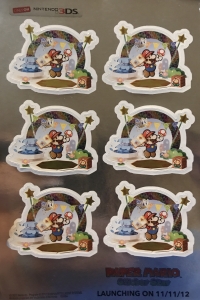 Paper Mario: Sticker Star sticker sheet (Mario / Kersti) Box Art