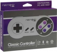 RetroLink Classic Controller USB Controller for PC and Mac (SNES) Box Art