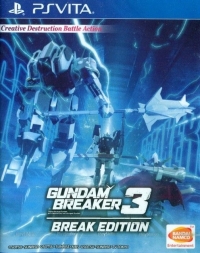 Gundam Breaker 3 - Break Edition (VLAS-38155) Box Art