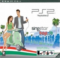Sony PlayStation 2 - SingStar: Top.it (white box) Box Art