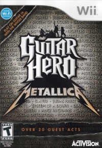 Guitar Hero: Metallica Box Art