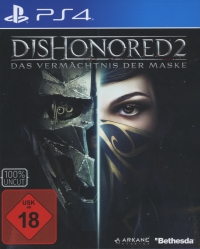 Dishonored 2: Das Vermächtnis der Maske Box Art
