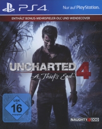 Uncharted 4: A Thief's End [DE] Box Art
