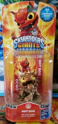 Skylanders Giants - Hot Dog (E3 & Licensing Show) Box Art