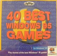 40 Best Windows 95 Games (CompuServe) Box Art