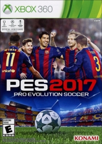 Pro Evolution Soccer 2017 Box Art