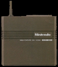 Nintendo Family Computer Disk System RAM Adapter Box Art