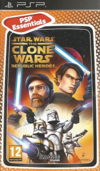 Star Wars: The Clone Wars: Republic Heroes - PSP Essentials Box Art