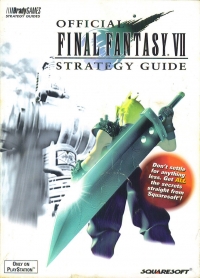 Official Final Fantasy VII Strategy Guide Box Art