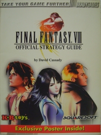 Final Fantasy VIII Official Strategy Guide (KB Toys) Box Art