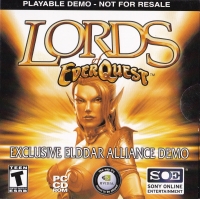 Lords of EverQuest Exclusive Elddar Alliance Demo Box Art